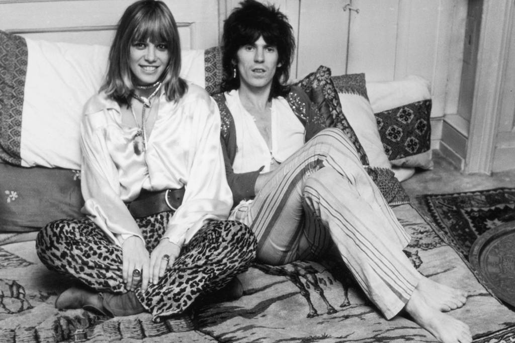 Keith Richards e Anita Pallenberg