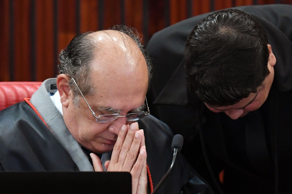 Gilmar Mendes, no julgamento da chapa Dilma-Temer no TSE