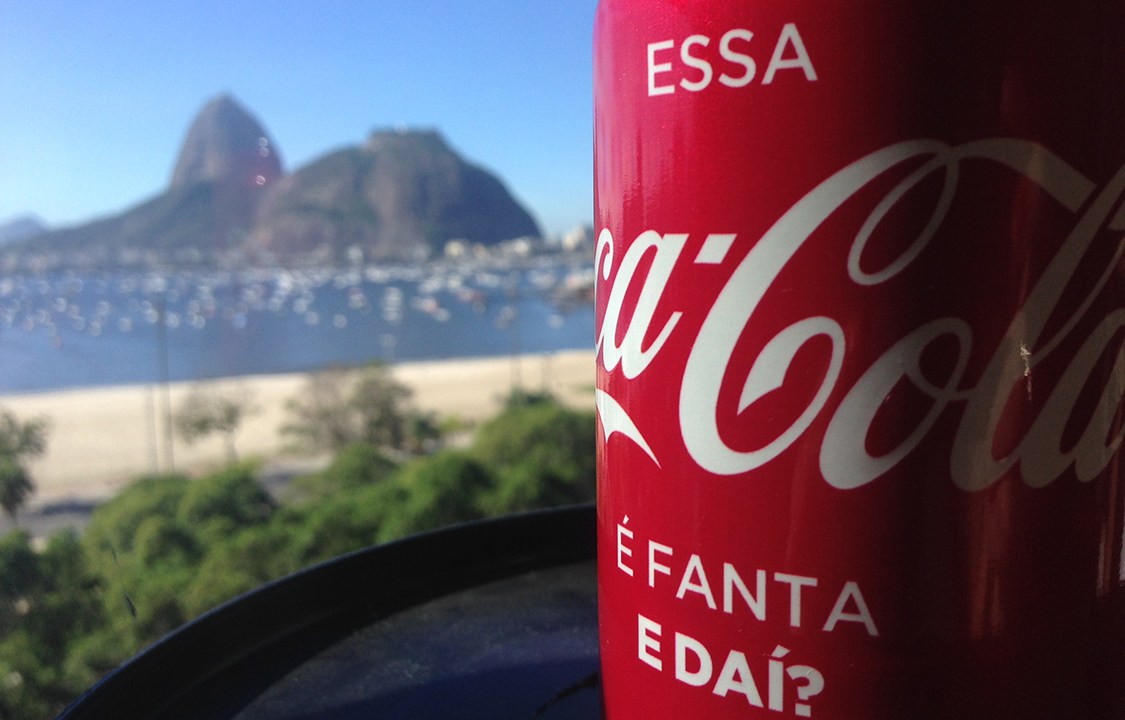 Campanha da Coca-Cola: "Essa Coca-Cola é Fanta, e daí?"