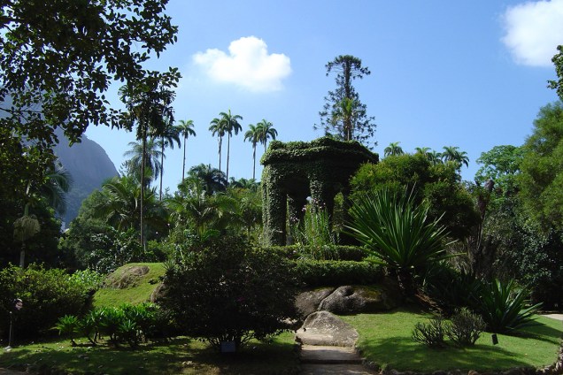 Cômoro Frei Leandro, no Jardim Botânico.