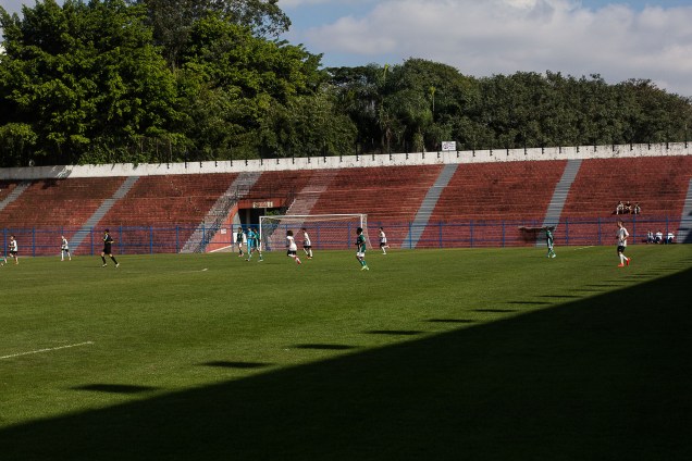 Parque São Jorge estava praticamente vazio para o Corinthians e Palmeiras no Campeonato Paulista sub-13