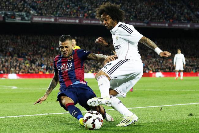 Daniel Alves e Marcelo