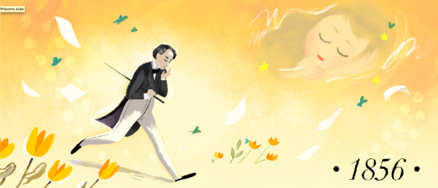 Google homenageia escritor Victor Hugo