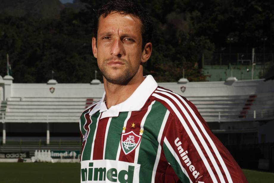 Belletti como jogador do Fluminense, em 2010