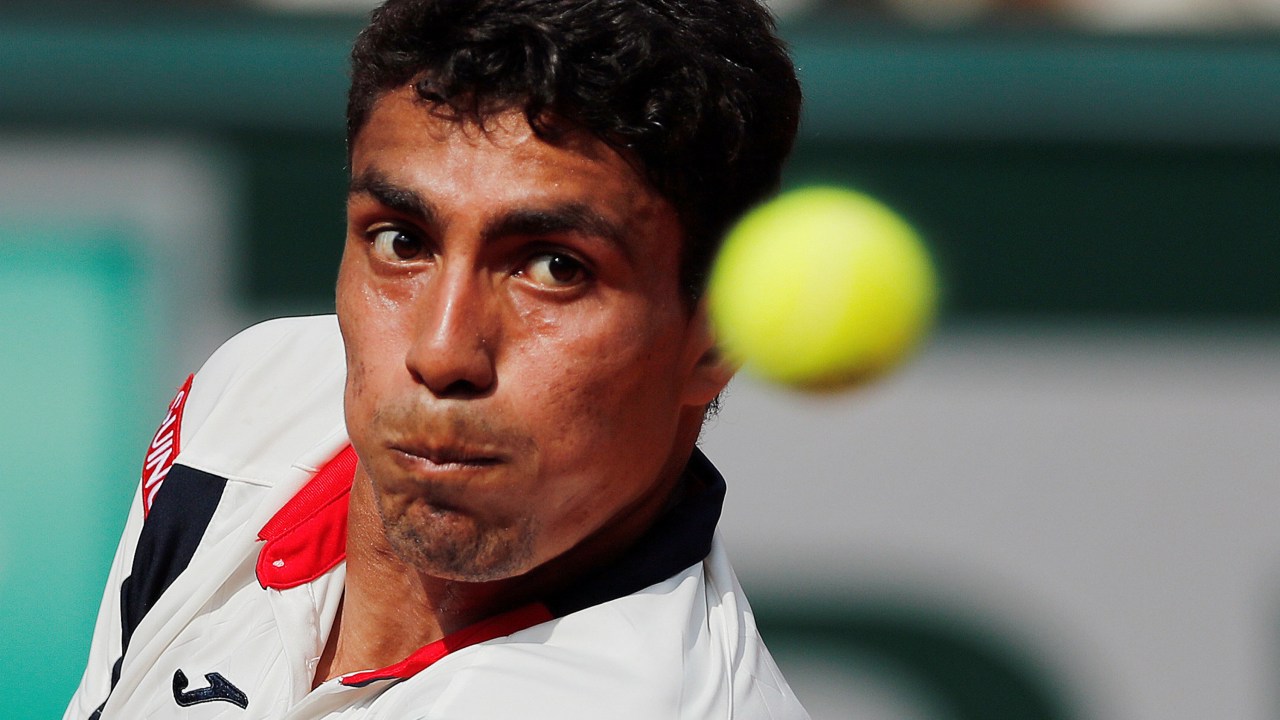 Thiago Monteiro em Roland Garros