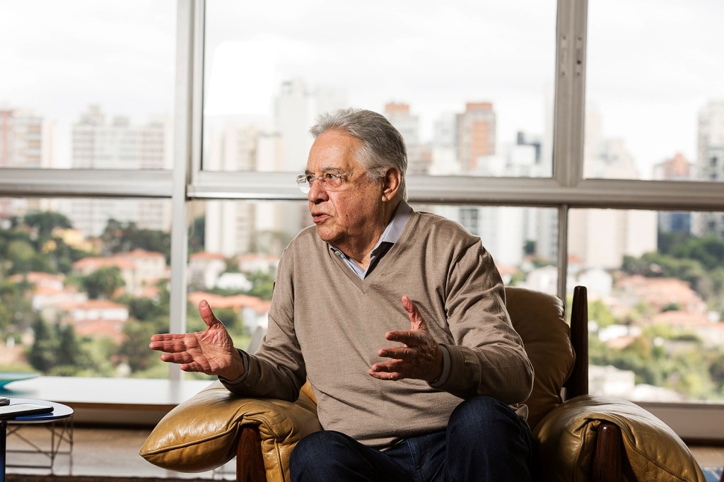 Fernando Henrique em entrevista para VEJA