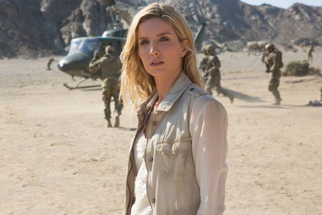 Annabelle Wallis (Jenny Halsey) em cena do filme 'A Múmia' Annabelle Wallis (Jenny Halsey) em cena do filme 'A Múmia'
