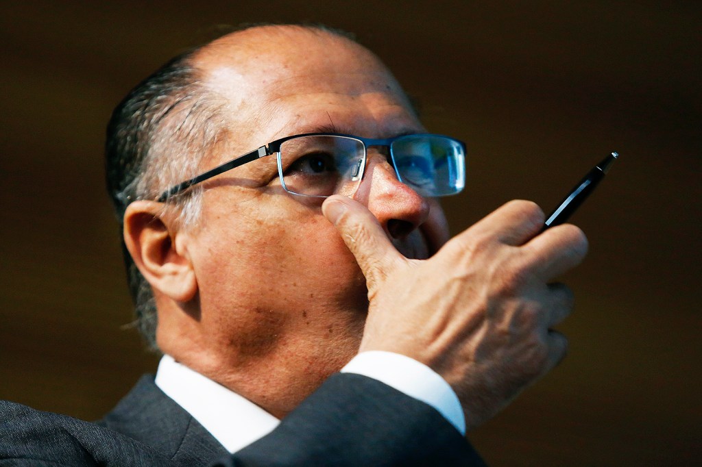 Governador de São Paulo, Geraldo Alckmin (PSDB), em Brasília - 08/02/2017