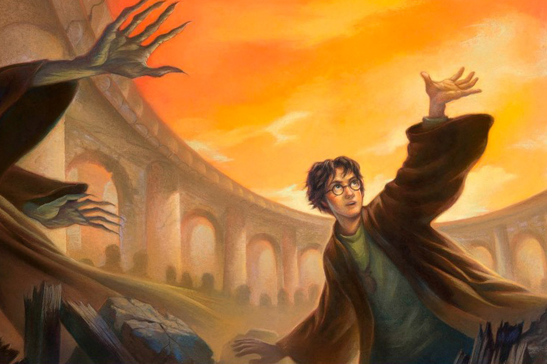 Capa do Livro Harry Potter e as Relíquias da Morte