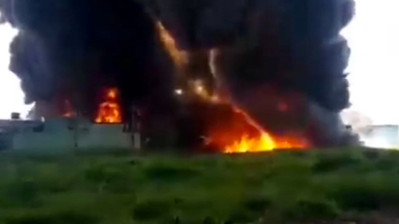 Incêndio em Guarulhos (SP)