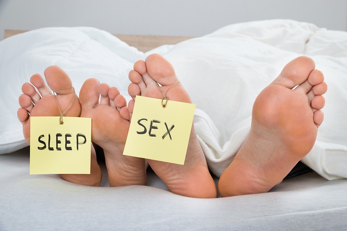 Pq depois do sexo da sono