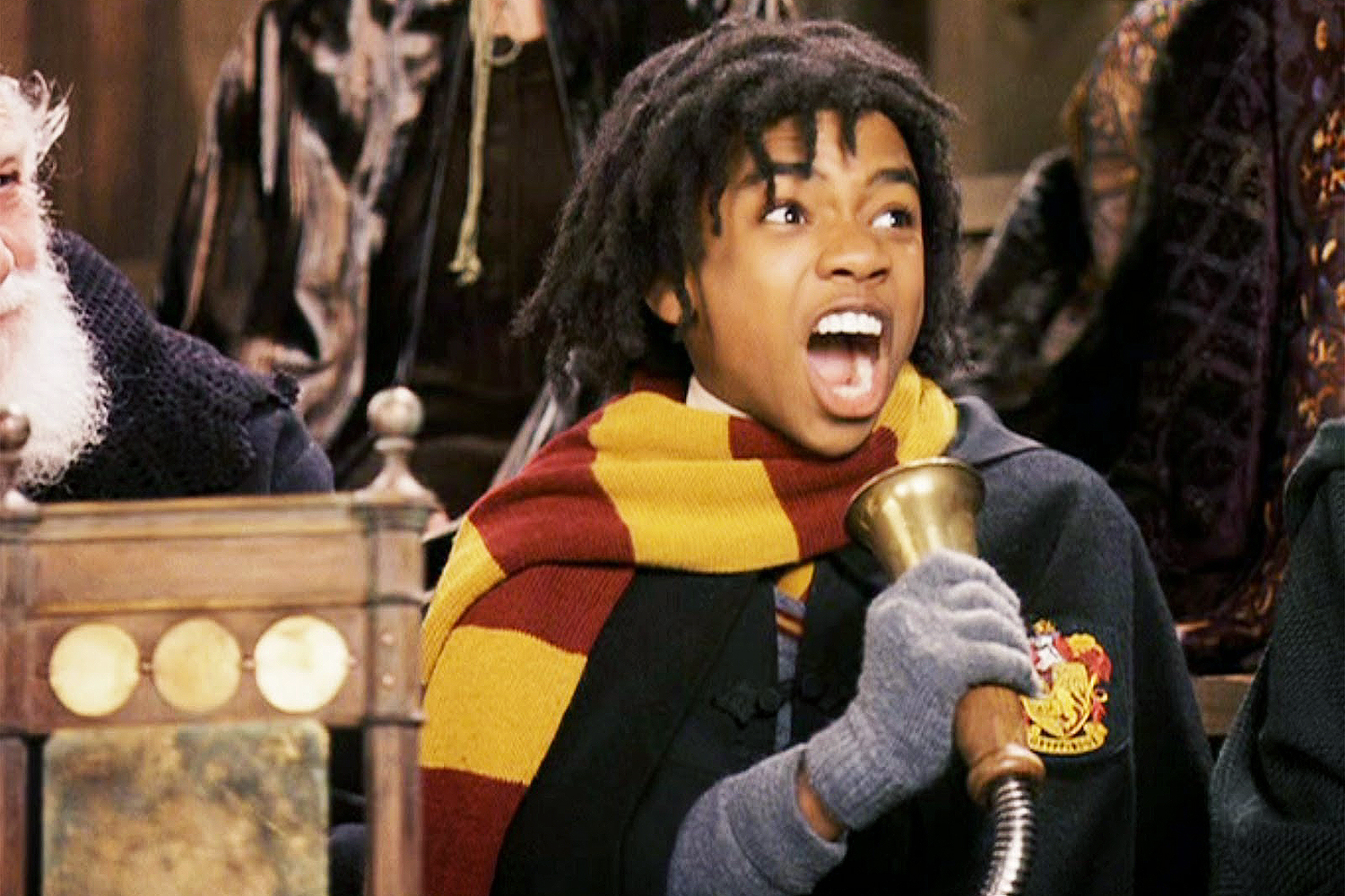 Luke Youngblood no filme Harry Potter