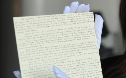 Manuscrito de Harry Potter que foi roubado e se tornou caso de polícia