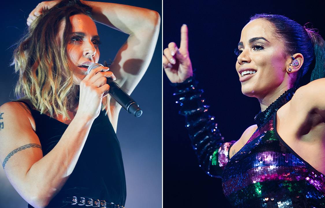 Mel C, ex-Spice Girl, e da Anitta