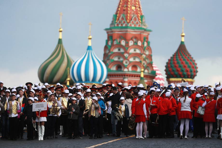 Praça Vermelha, em Moscou