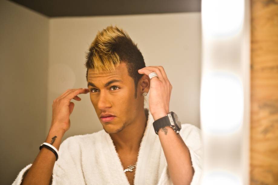 O jogador Neymar em 2011