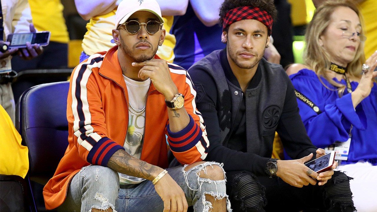 2017 NBA - Hamilton e Neymar