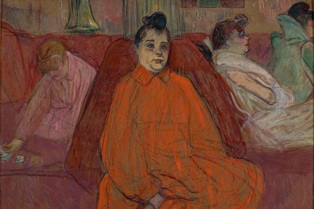 Toulouse-Lautrec - O divã, de 1893