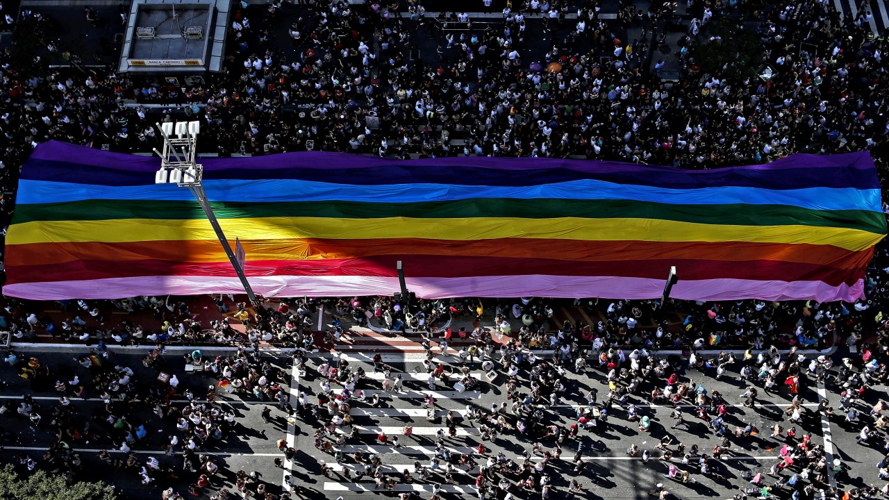 21ª Parada do Orgulho LGBT, em São Paulo