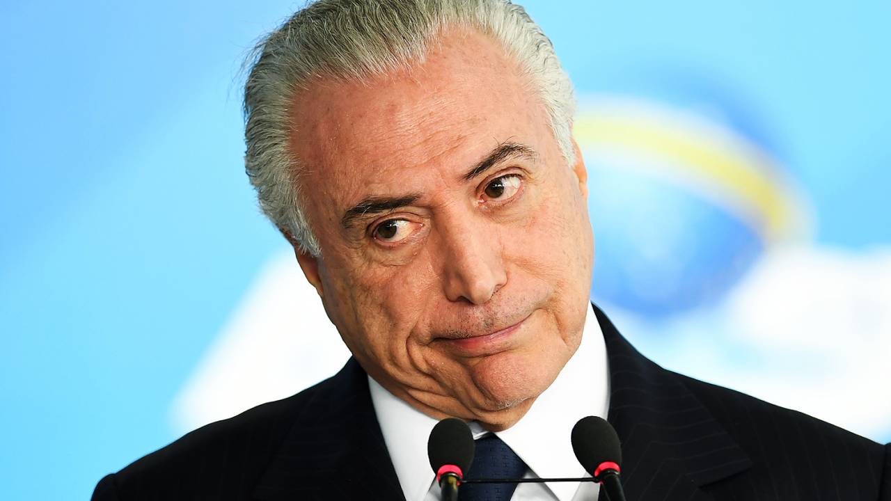 O presidente Michel Temer