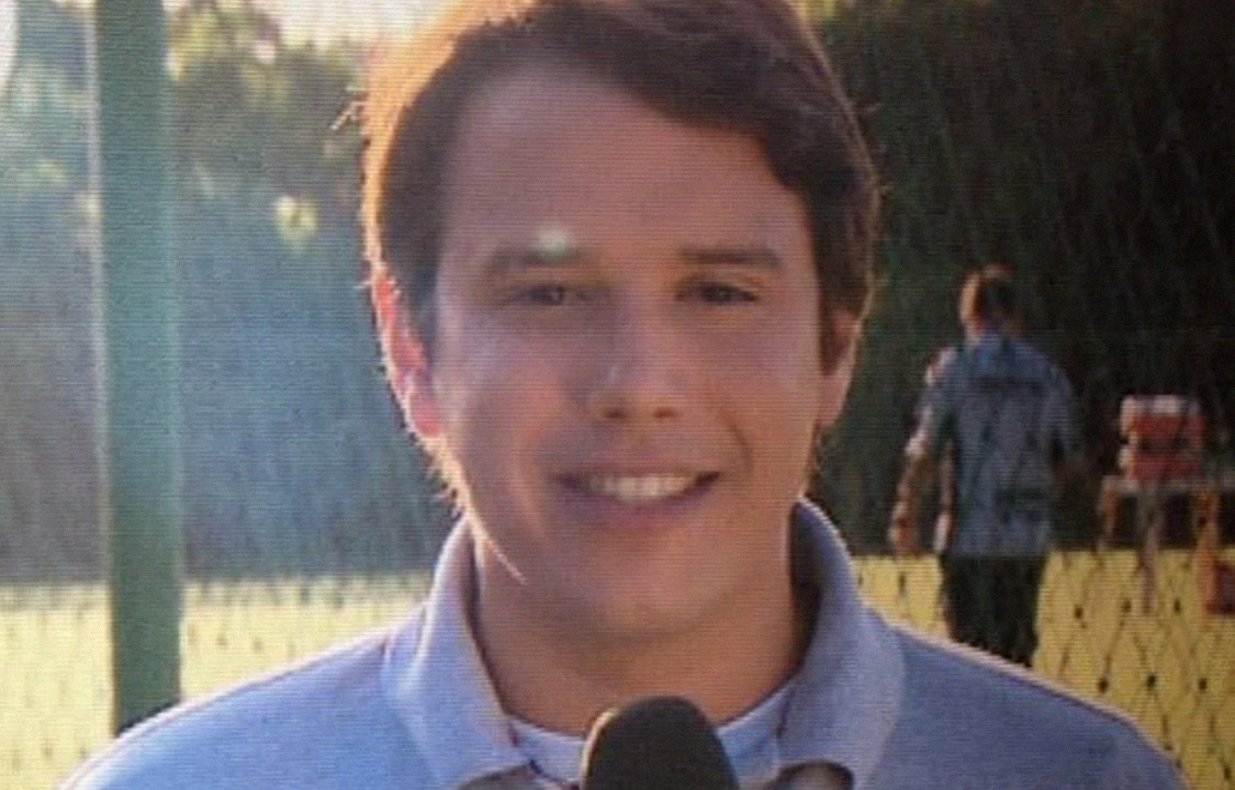 Repórter Victor Bastos, da Rede Globo