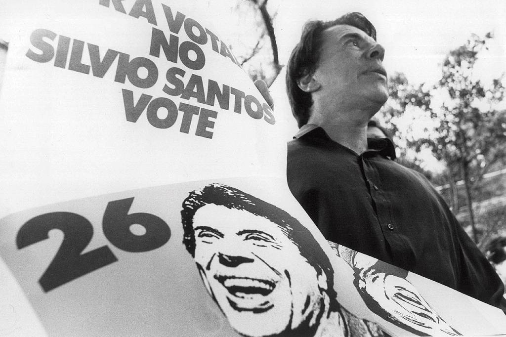 Silvio Santos, candidato do PMB ˆ