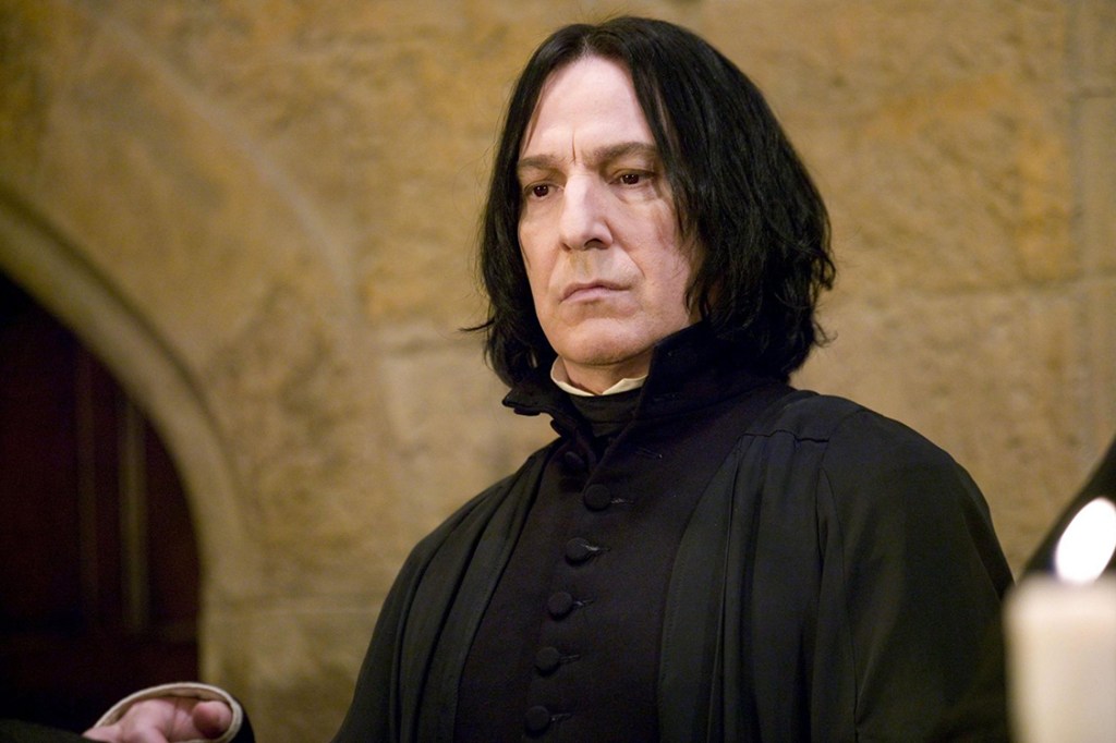 Severo Snape (Alan Rickman), da saga Harry Potter