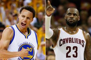 NBA: Stephen Curry e Lebron James