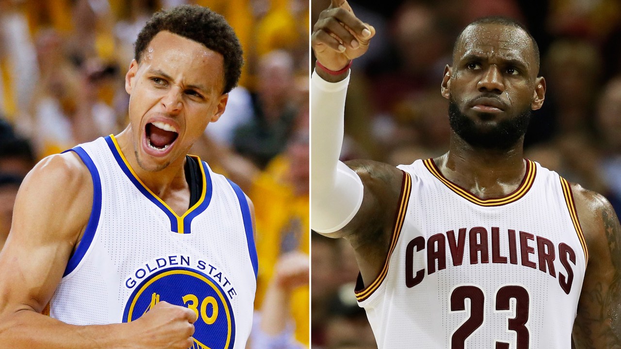 NBA: Stephen Curry e Lebron James