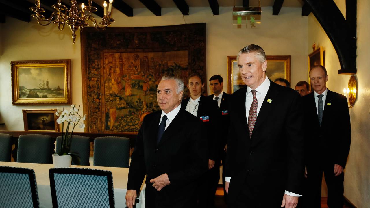 Presidente Michel Temer na Noruega