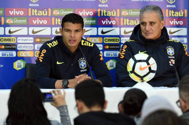 O técnico da seleção brasileira, Tite