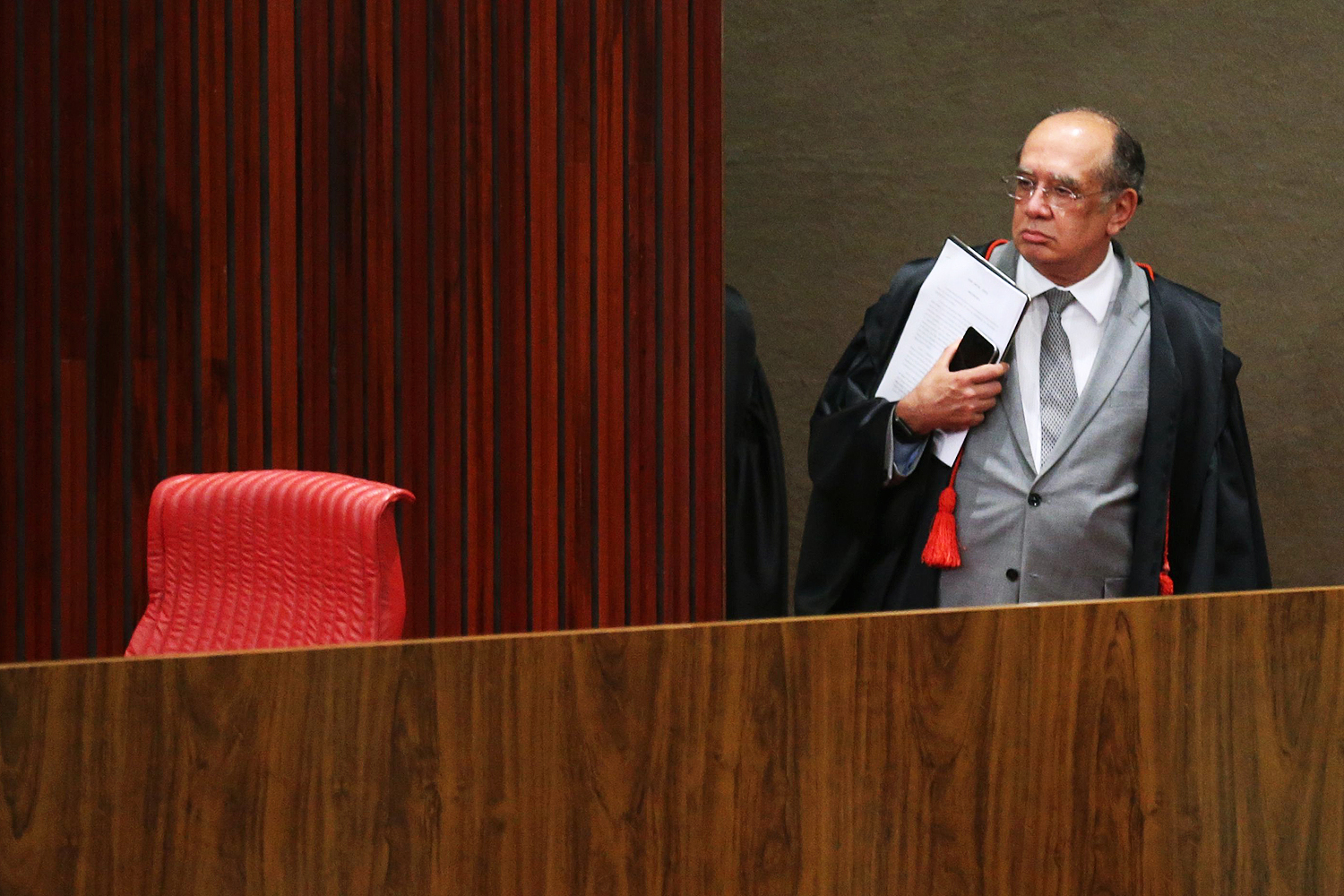 O presidente do TSE e ministro Gilmar Mendes