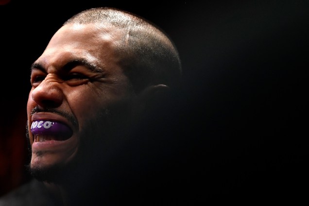 O mexicano Marco Beltran durante luta do card preliminar do UFC Rio 8, na Arena Jeunesse no Rio de Janeiro (RJ) - 03/06/2017