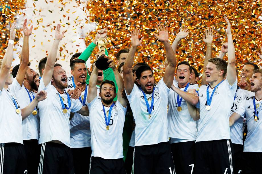 Alemanha vence o Chile e é campeã da Copa dasConfederações realizada no Estádio Krestovsky (Arena Zenit), em São Petersburgo, na Rússia - 02/07/2017