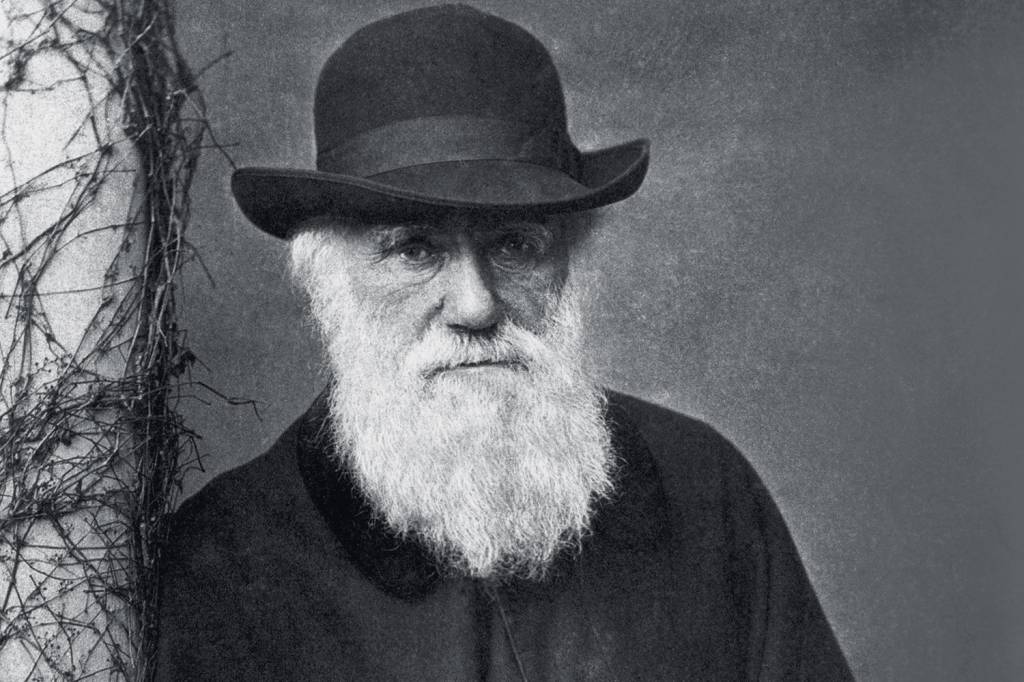 CHARLES DARWIN (1809-1882), naturalista inglês, celebrizado por ter elaborado a teoria da evolução das espécies