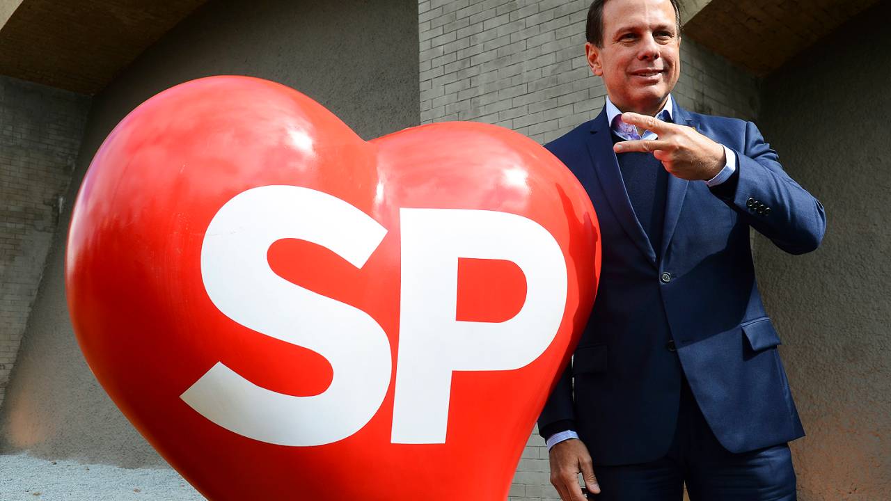 O prefeito de São Paulo, João Doria