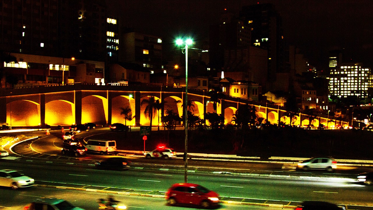 Arcos do Jânio, na região central de SP