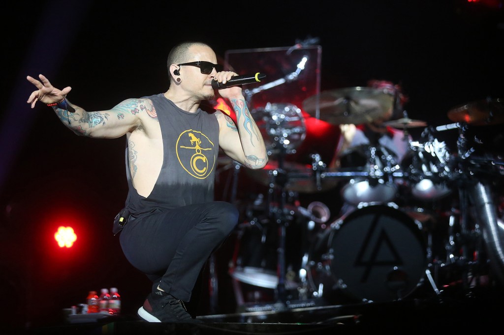 Chester Bennington, vocalista da banda de rock Linkin Park