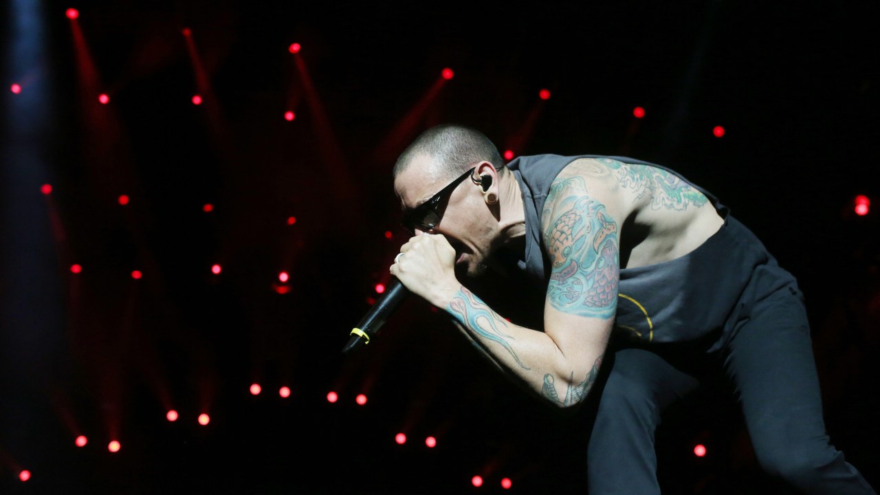 Chester Bennington, vocalista da banda de rock Linkin Park