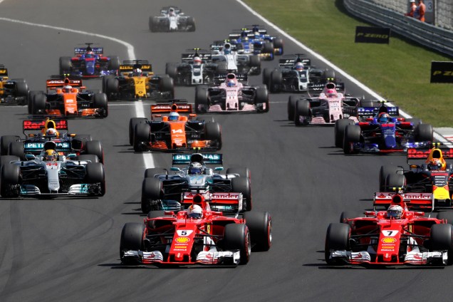 Sebastian Vettel da Ferrari vence o GP da Hungria de Fórmula 1, Lewis Hamilton da Mercedes termina em quarto lugar - 30/07/2017