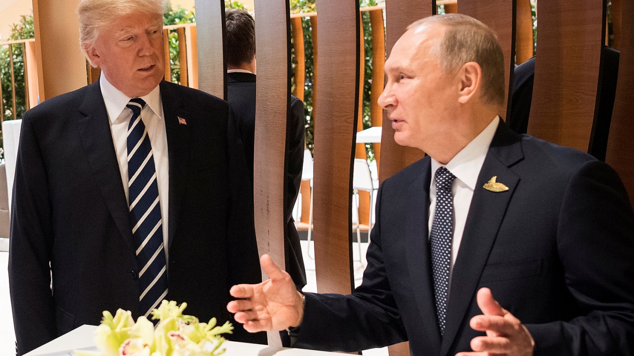 Trump e Putin - G20