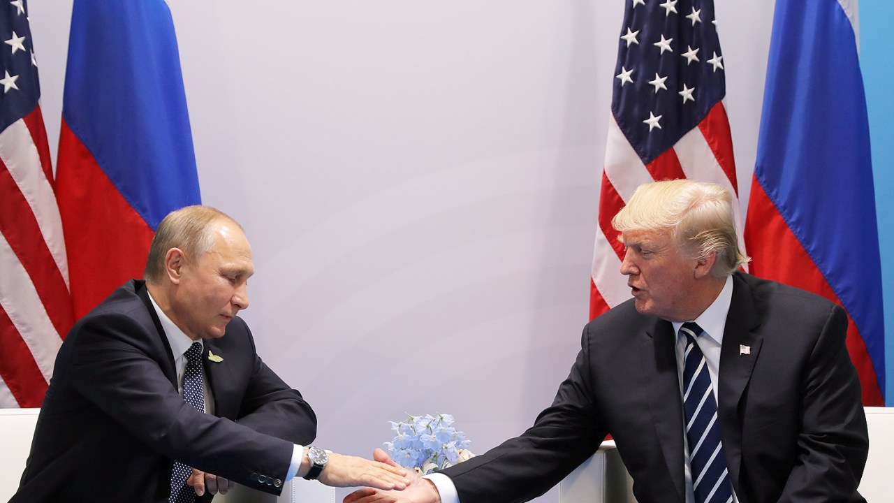 Trump e Putin - G20