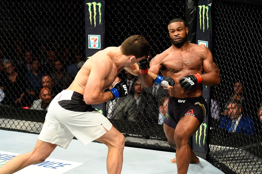 Demian Maia antes da luta no UFC 214 em Anaheim (EUA) - 29/07/2017