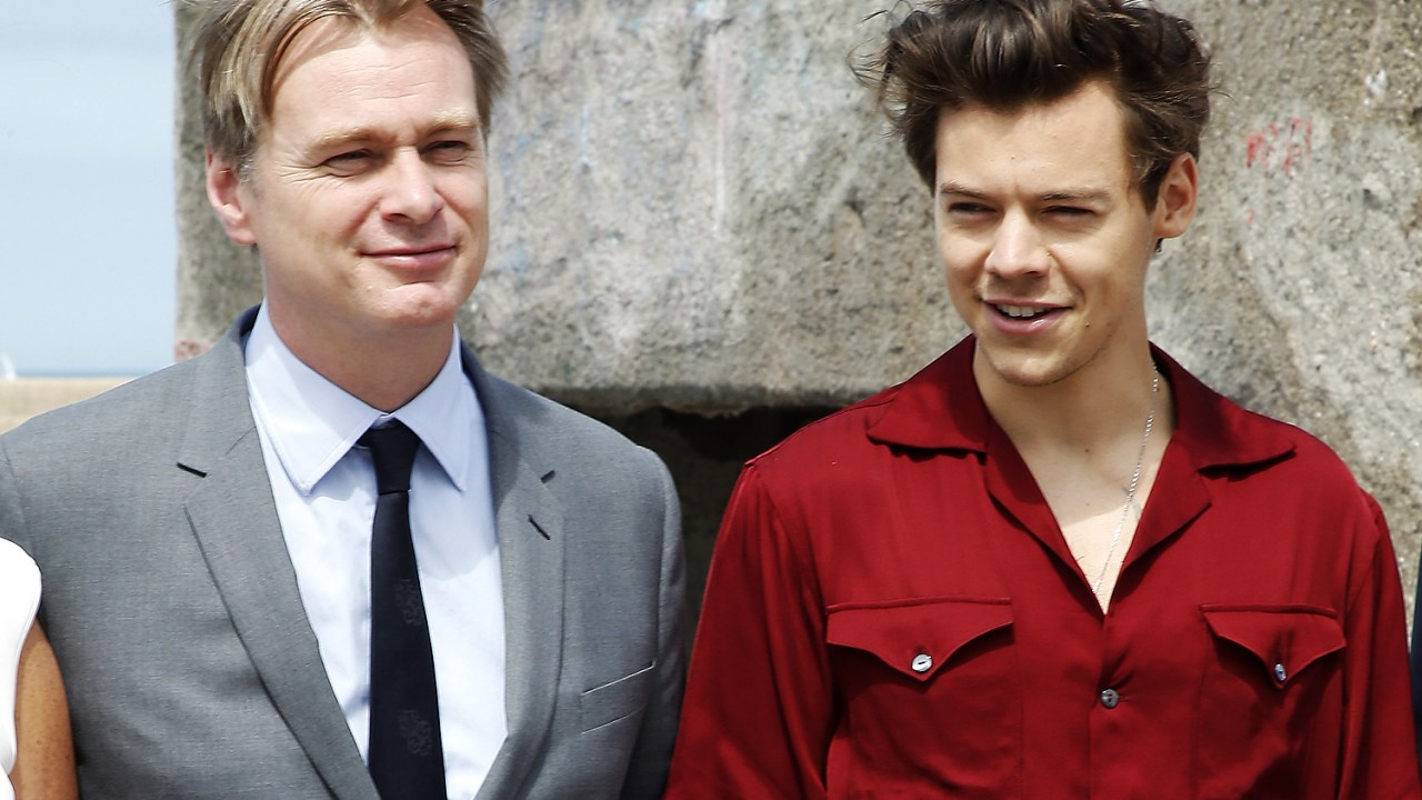 Christopher Nolan e Harry Styles 16/07/2017