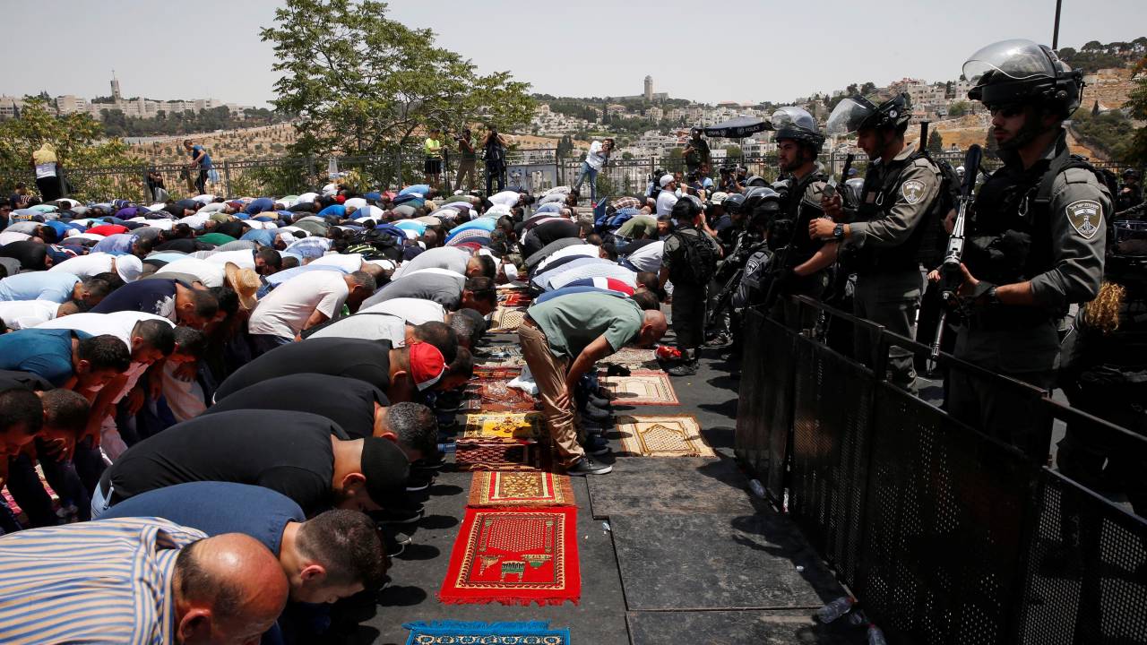 Imagens do dia - Cidade Velha de Jerusalém - 21/07/2017