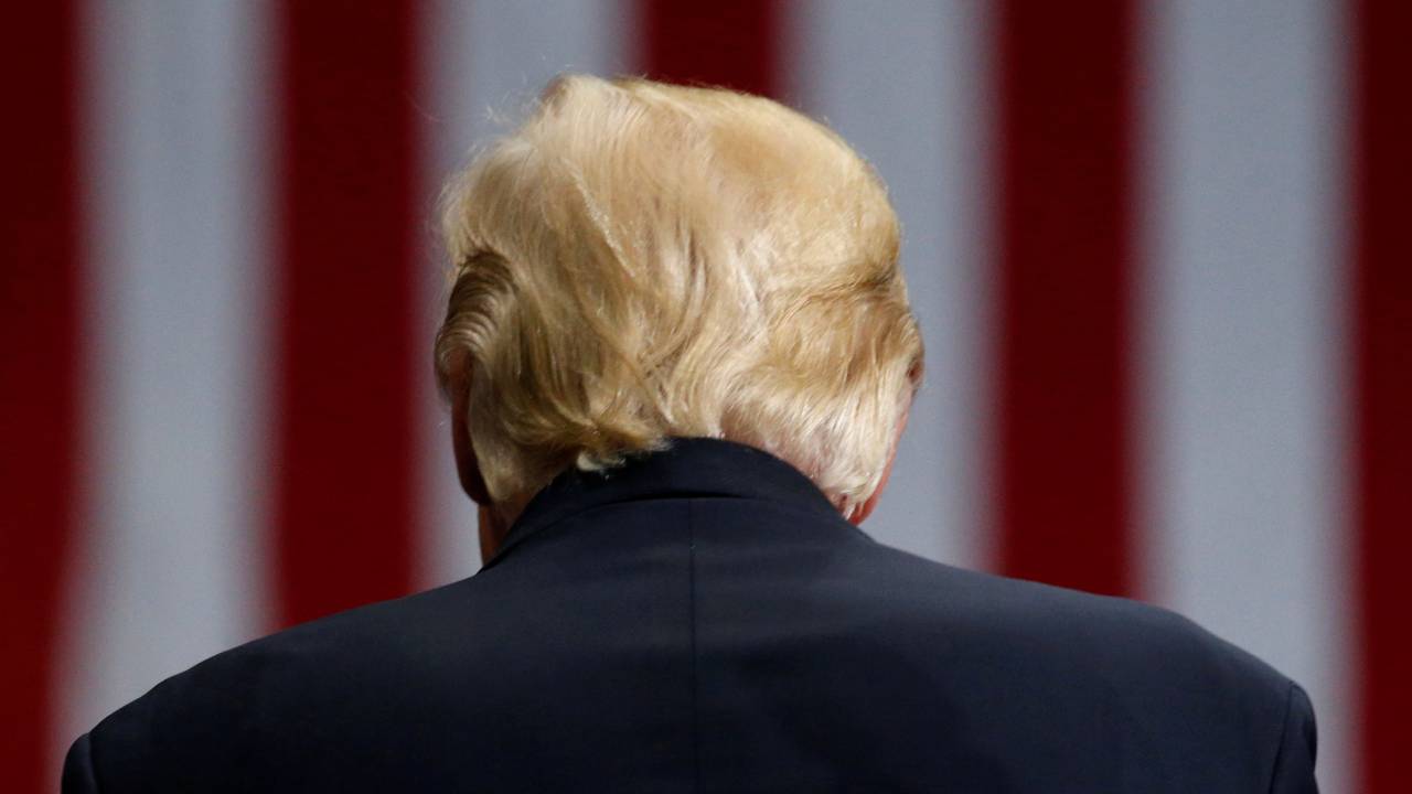 Imagens do dia - Presidente Donald Trump