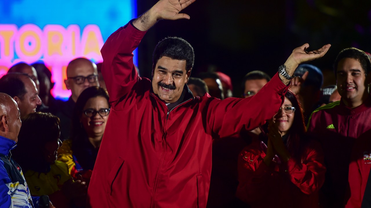 Imagens do dia - Nicolás Maduro