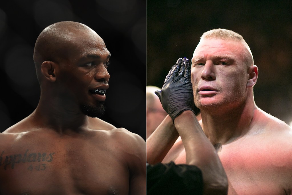 Jon Jones e Brock Lesnar