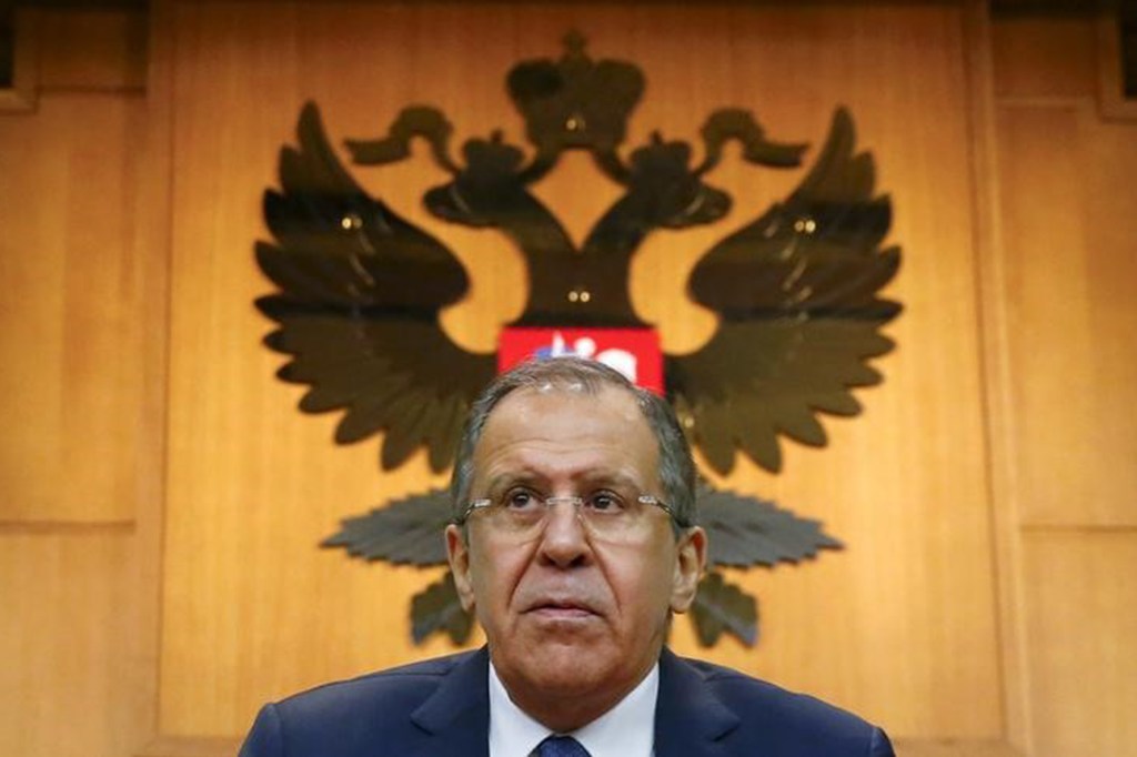 Ministro das Relações Exteriores russo, Sergei Lavrov