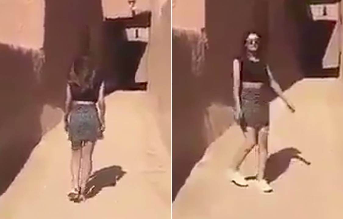 Jovem é presa na Arábia Saudita por usar minissaia
